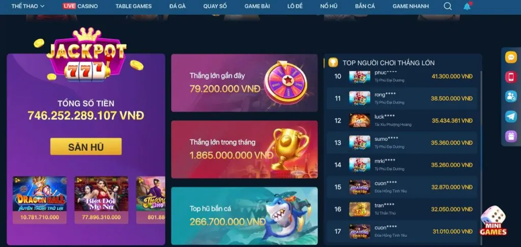 Hoàn tất đăng ký và đăng nhập 77win1 APK